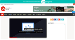 Desktop Screenshot of creativealive.com
