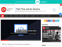 Tablet Screenshot of creativealive.com